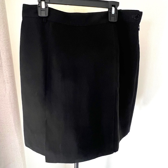 Astra Classic Golf/Tennis Skirt w/Shorts Skort Microfiber Black - Size 10 - Picture 1 of 7